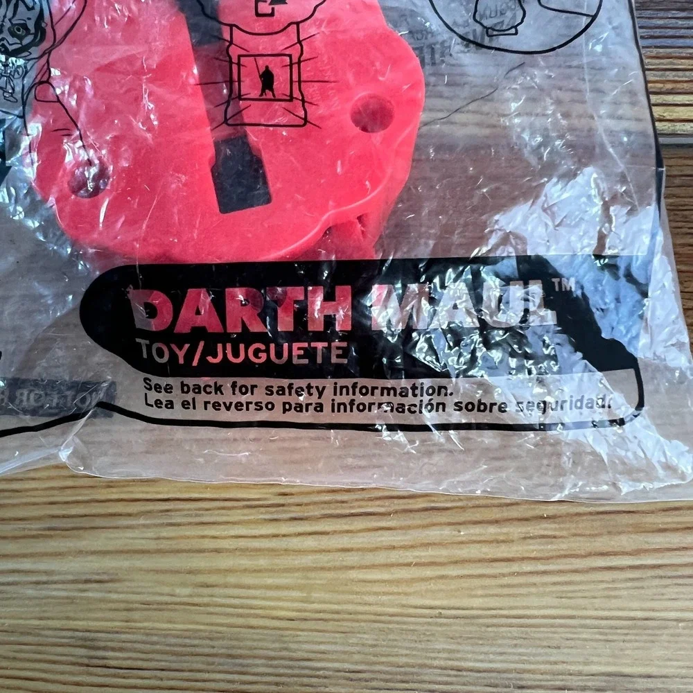 2019 McDonald's Star Wars Darth Maul #17 Happy Meal Toy Sealed Dark Side